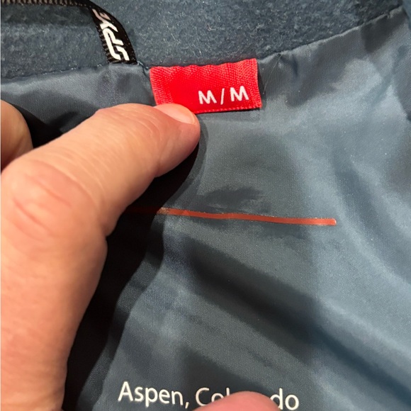 Spyder Silver and Blue Vest - Picture 4 of 13